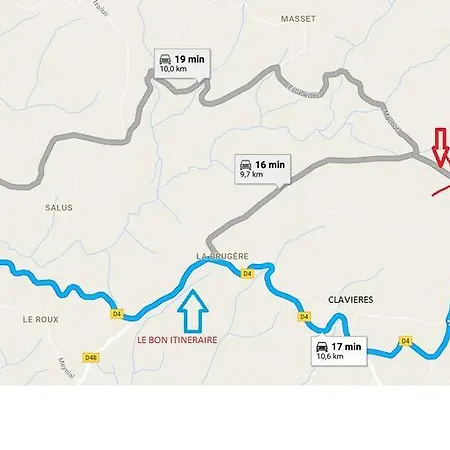 Le Relais De Clavières-de-Montagne